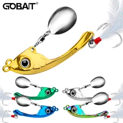 Spinner Vibración VIB Gear 7g 10g 15g – Cuchara giratoria hundimiento