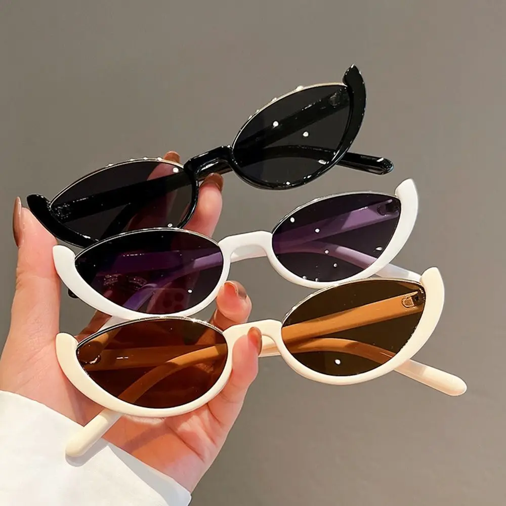 Gafas de sol ojo de gato medio marco, unisex, lentes oscuras urbanas - imagen 3
