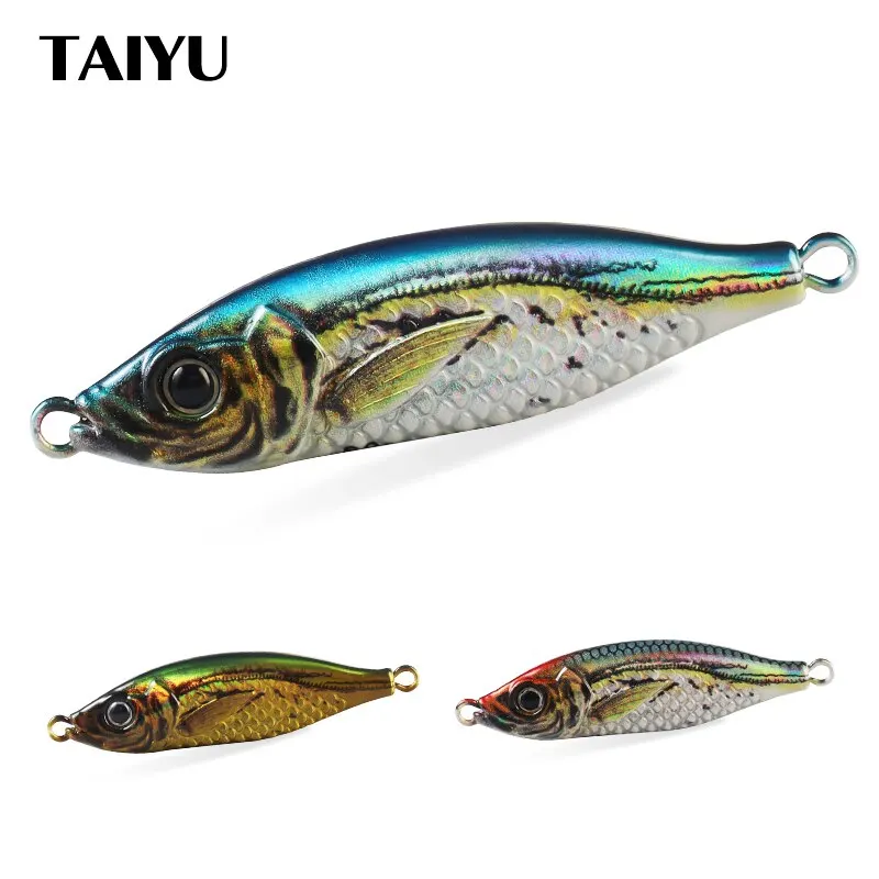 TAIYU Little Jack – Cuchara Metálica Luminosa 60g para Jigging Lento y Shore Casting
