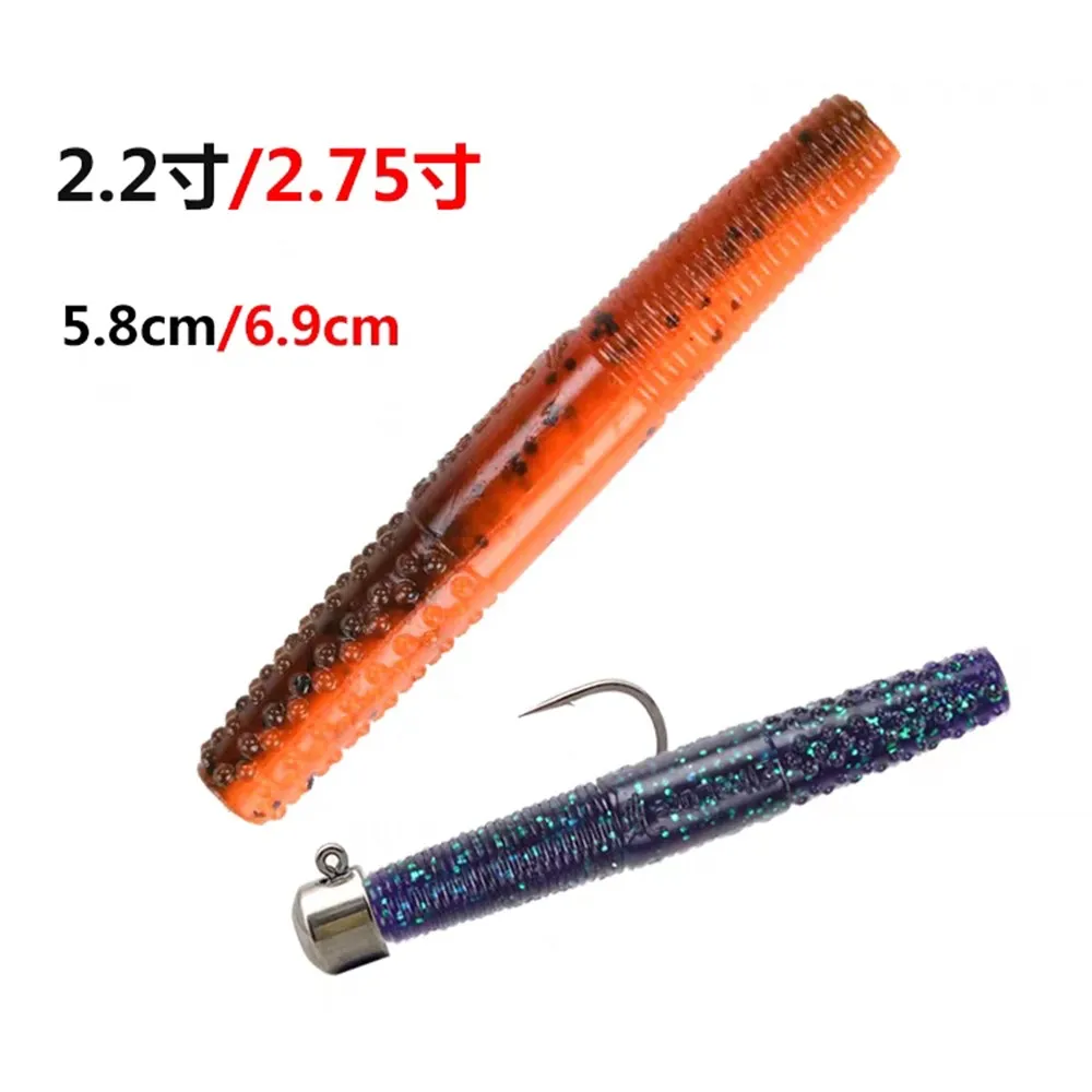 ELITELURE-Cebo blando SENKO flotante de 2,75 pulgadas, cebo de gusano de plástico Softbait para aparejo loco, aparejos de pesca de lubina, Texas, emparejados - imagen 4