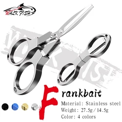 WALK FISH Tijeras de Pesca Inox – Pinza Plegable Cortador Línea