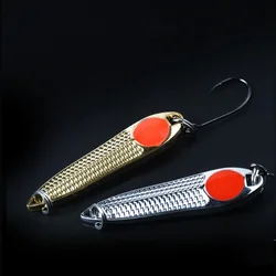 Cucharas metálicas surfcasting láser – Forma semilla de girasol