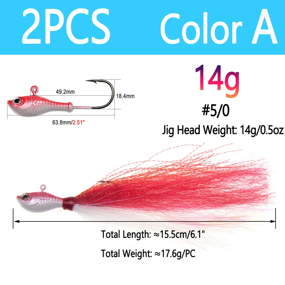 14g 2pcs Col A