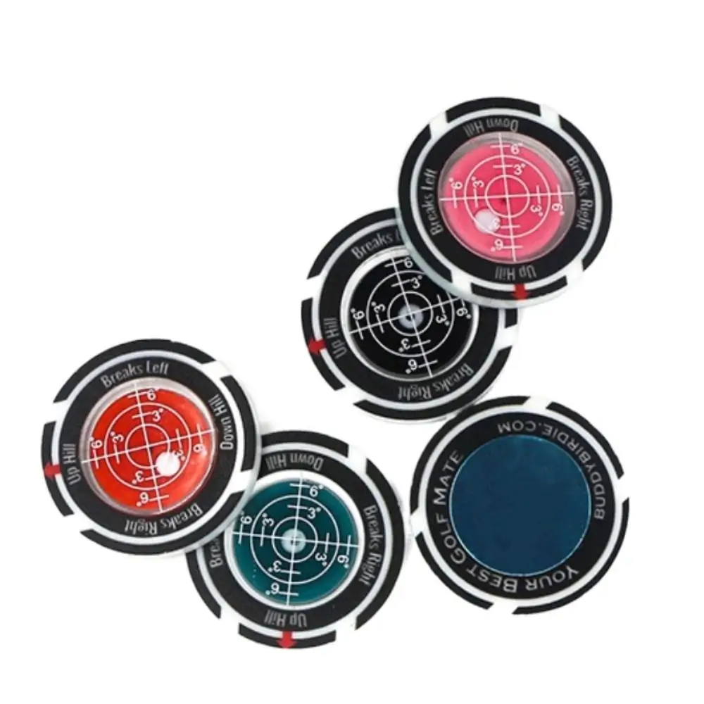 Herramientas de Golf de alta precisión, marcador de bola nivelador, medidor de pendiente de Golf transparente y transparente, herramienta de entrenamiento, diseño versátil - imagen 5