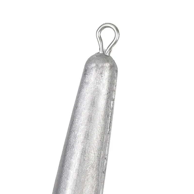 Plomo largo de plomo 30g/40g/50g/60g/70g/80g/90g/100g/125g/150g/200g pesas de plomo inferiores anticolgantes accesorios de pesca herramientas - imagen 4
