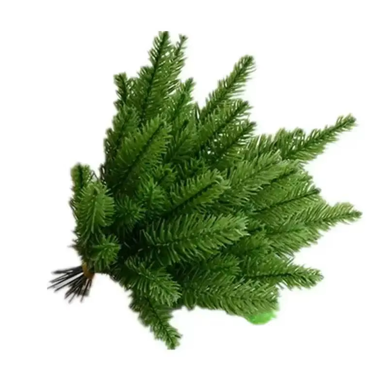Adornos navideños de pino artificial colgantes para decorar árbol - imagen 3