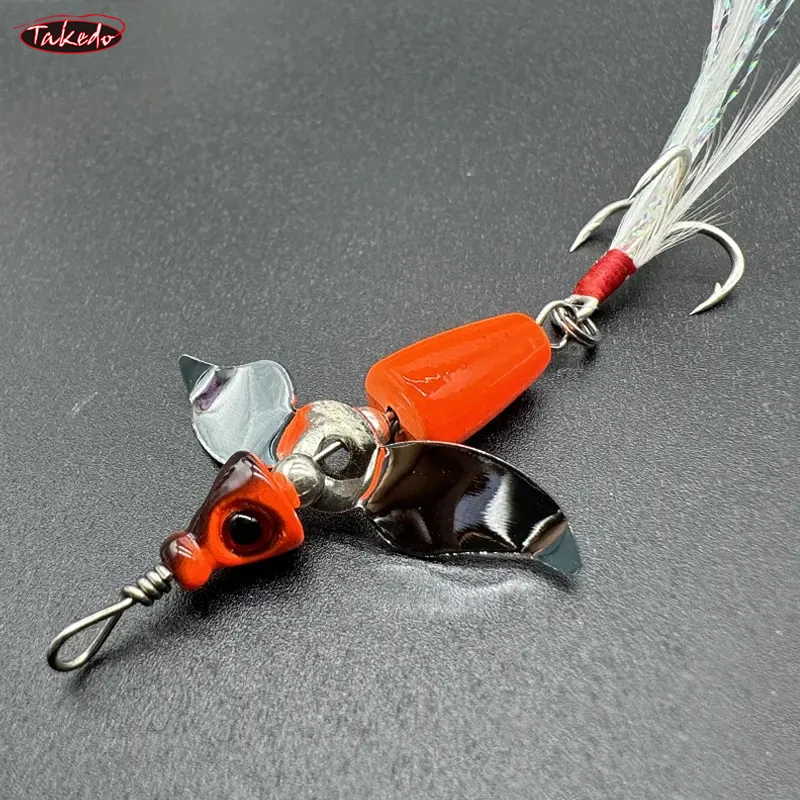 TAKEDO LX04 Señuelo Spinner Wobbler para lubina y trucha - imagen 4
