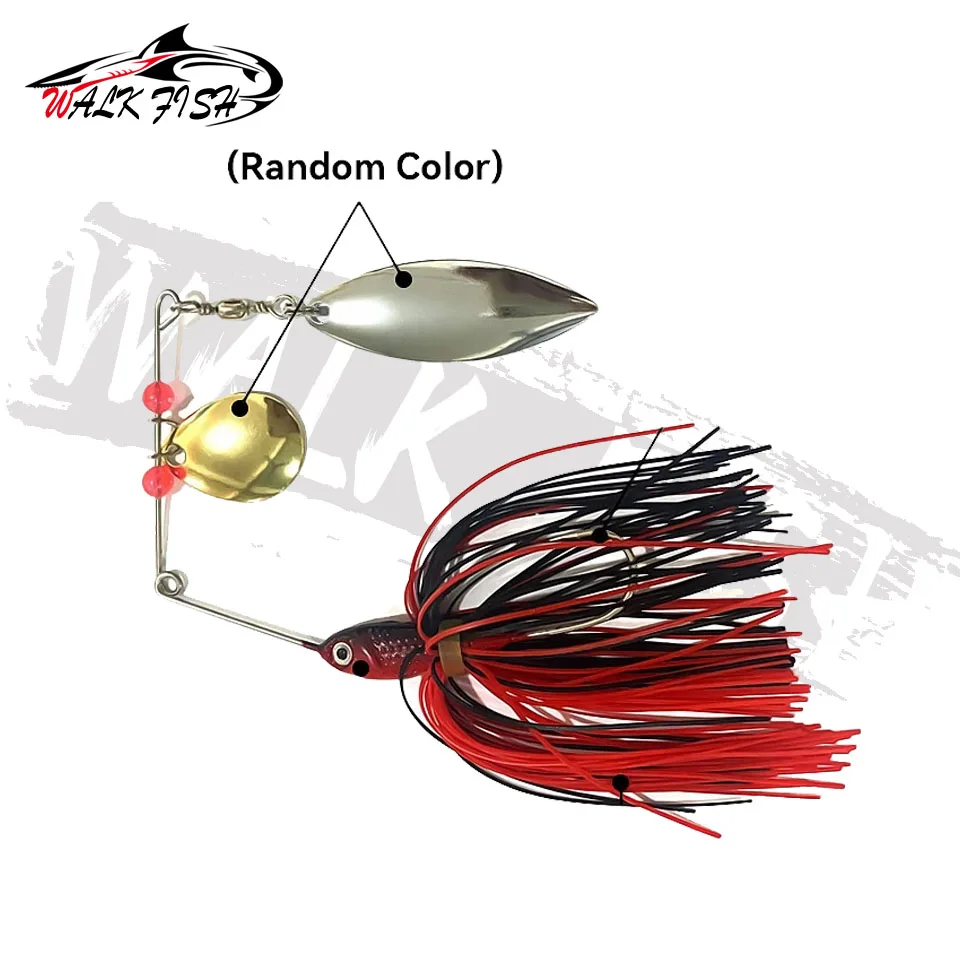 WALK FISH-señuelo de pesca de 15g, 17g, 18g, Wobblers, Spinners, Spoon Bait para Pike Peche All Artificial, Metal Sequins Spinner - imagen 2