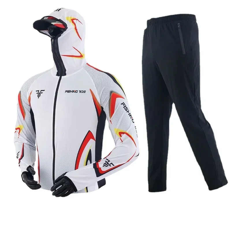 Traje de pesca solar antih mosquitos - Camisa y pantalón de secado rápido