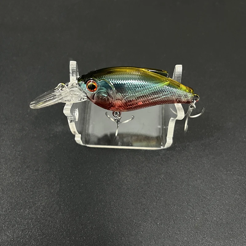 Señuelos de Pesca Crankbait de 9g y 55mm, Wobblers flotantes de superficie, cebo duro Artificial para Lucio, lubina, equipo de Pesca de plástico - imagen 5