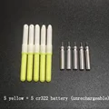 yellow and 5 battery
