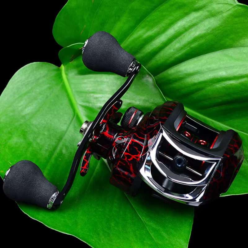 ORJD Carrete Baitcasting de Pesca Alta Velocidad Agua Dulce y Salada - imagen 4