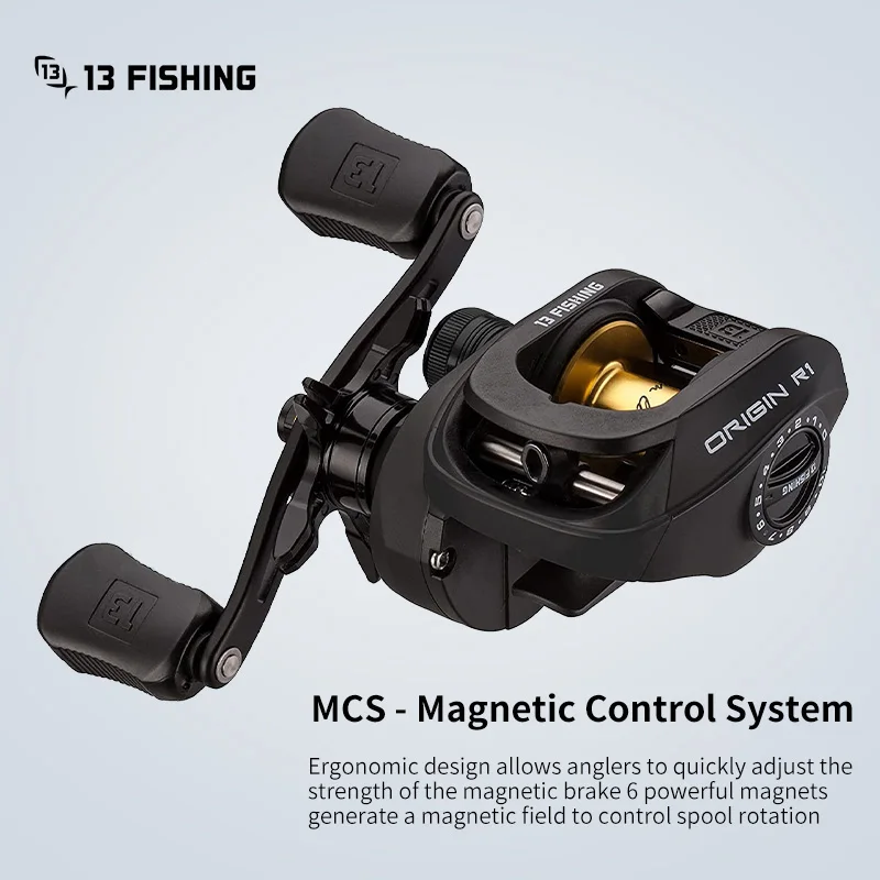 Carrete de pesca Original, rueda de pesca resistente, arrastre máximo, 13, R1, 17lb, nuevo - imagen 4