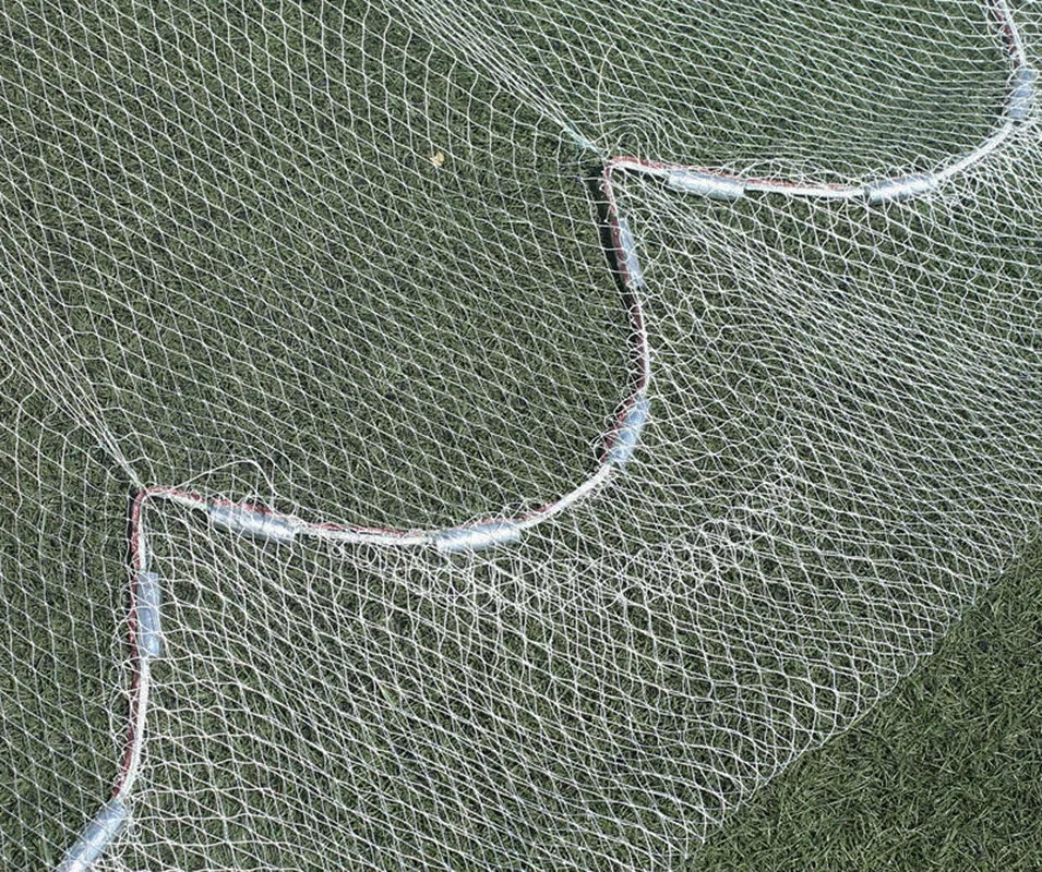 Lawaia-Red de fundición tradicional, hilo de nailon blanco, Lron colgante de acero, peso, redes de pesca, lanzamiento a mano, Red de aterrizaje, captura de peces - imagen 2