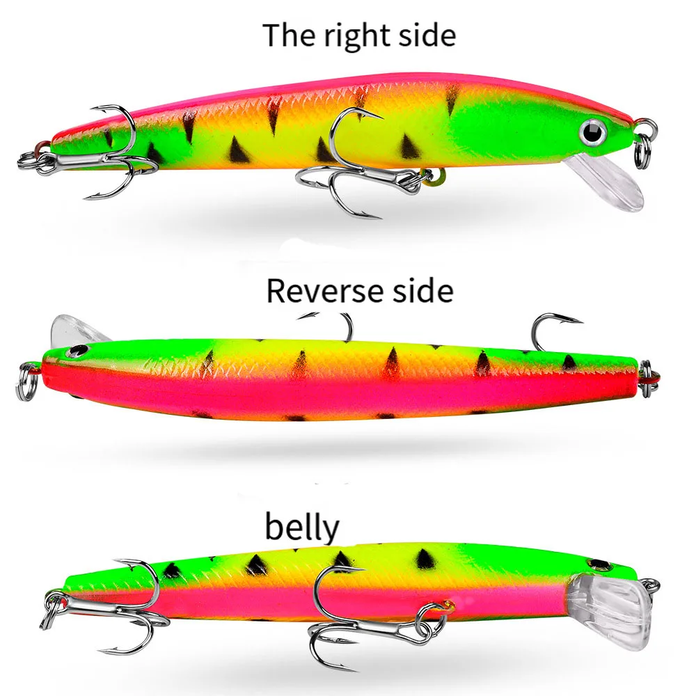 Señuelo de Pesca de pececillo con lápiz Topwater clásico de 9,5 cm, 8,5g, acción oscilante, cebo duro Artificial, Mini Señuelos de Pesca para carpa, aparejos de Pesca - imagen 5