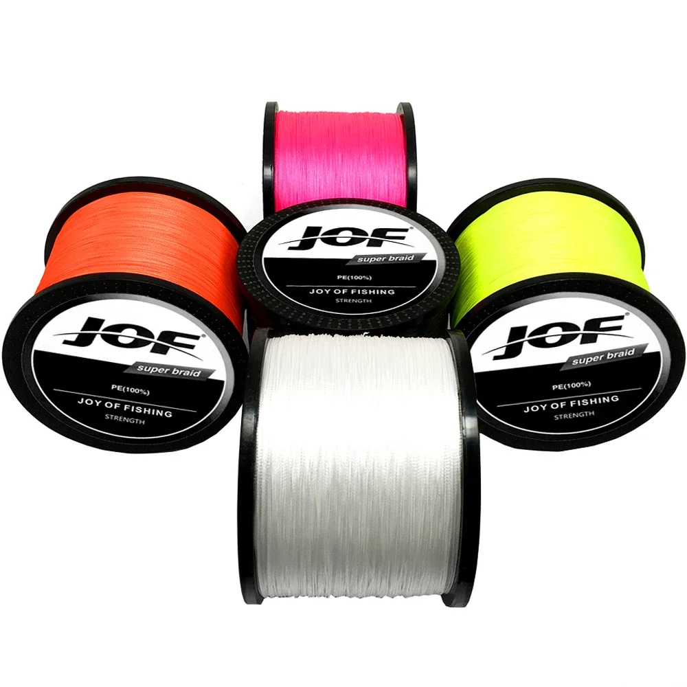 JOF X4 PE Fishing Line 100/300/500/1000M 4 Strands Multifilament Carp Fishing Japanese Braided Wire Fishing Accessories Pe Line - imagen 4