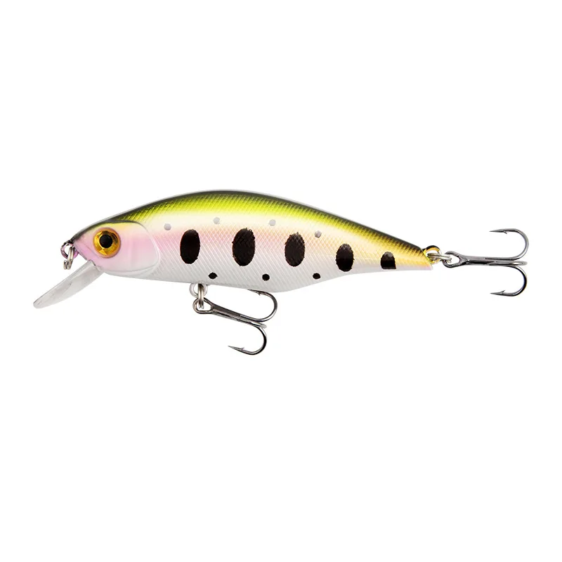 Señuelos de pesca Minnow, láser flotante de ojos 3D, Wobblers artificiales, cebos de plástico Crankbait, 9,4 cm, 11,2G, 1 piezas - imagen 5