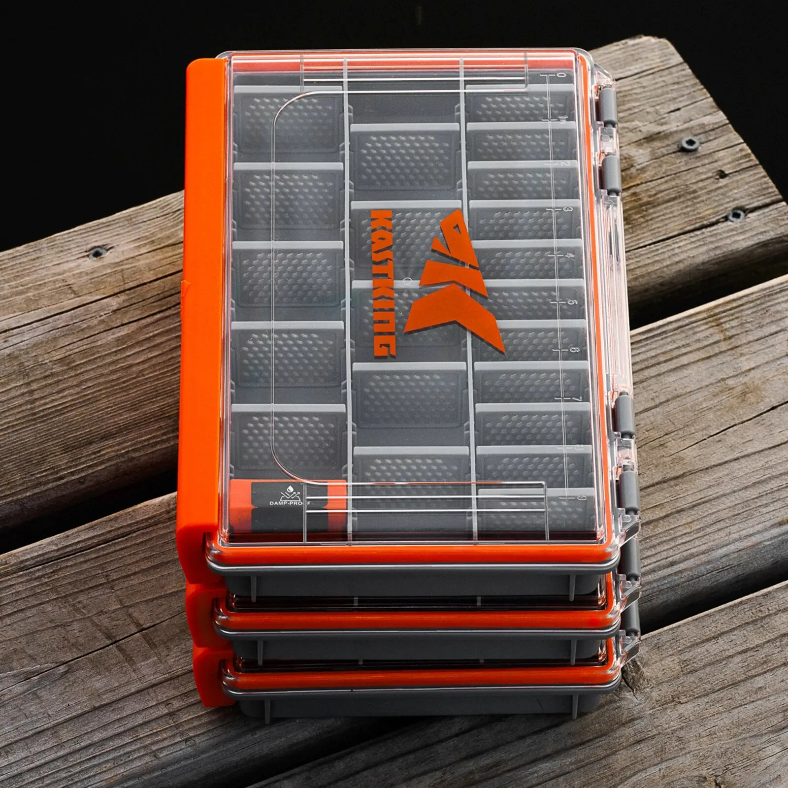 KastKing HyperSeal caja de aparejos impermeable divisores extraíbles - imagen 4