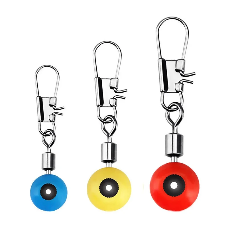 Flotador de Pesca de piezas, señuelo giratorio, conector Bobber de anzuelo de cebo, Wobbler Snap, accesorios de Pesca de mar, 500 - imagen 5