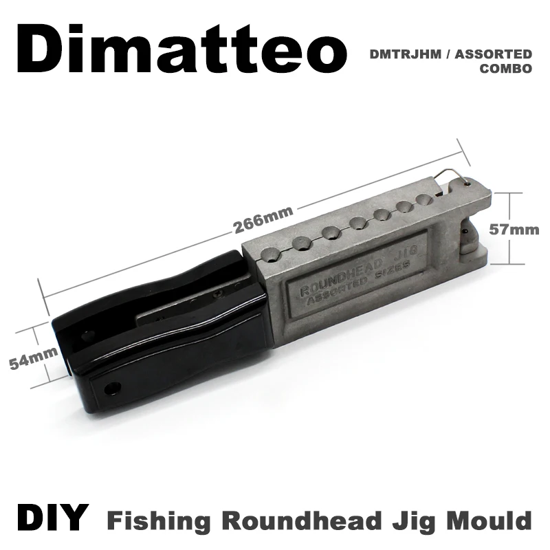 Dimatteo Molde Jig Head Redondo – Juego de pesos variados - imagen 4
