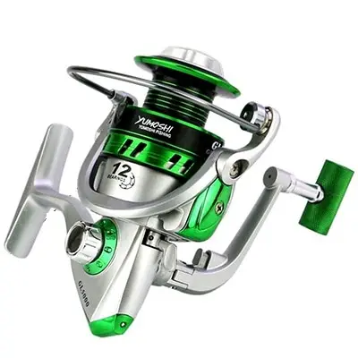 Carrete Spinning ALASICKA GL1000-7000 – Bobina metálica 12 rodamientos - imagen 2
