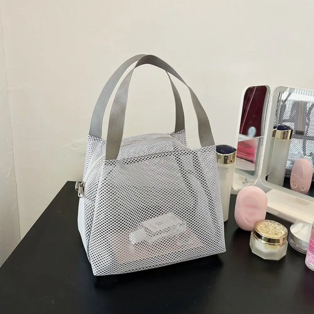Bolsa de malla con asa para organizar aparejos de pesca - imagen 5