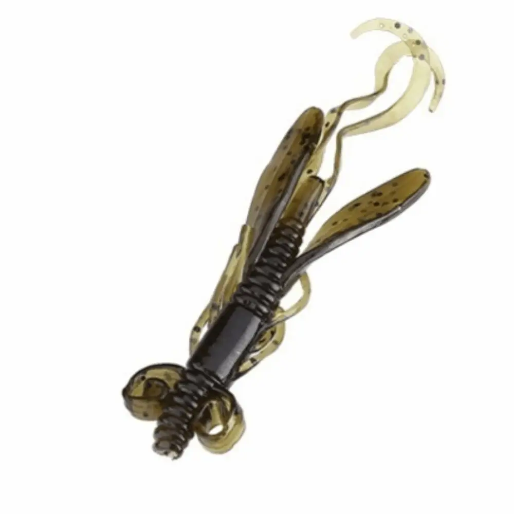 Señuelo de cangrejo de gusano duradero, 25 uds., 3 colores, suave, varios tamaños, cebo de langosta, señuelo de cangrejo de PVC, pesca en agua dulce - imagen 2