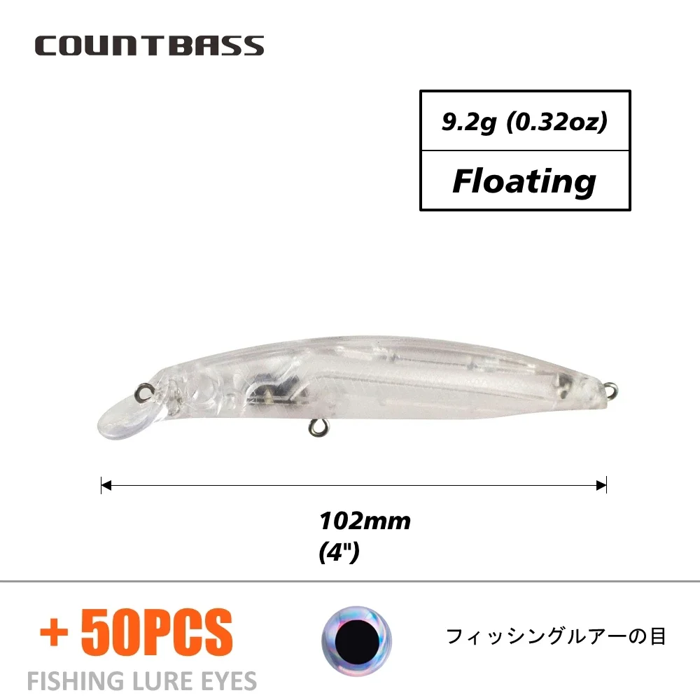 Blank Lure With Eyes