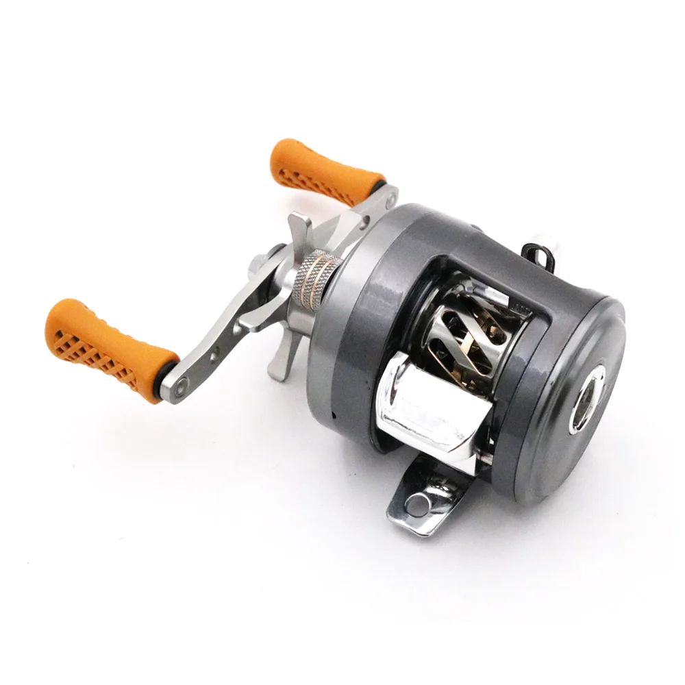 Carrete de Baitcasting AKS51, carrete de tambor de Micro objeto, todo de Metal, carrete giratorio 11 + 1BB 6,2: 1, carrete de pesca de alta velocidad, nuevo - imagen 5