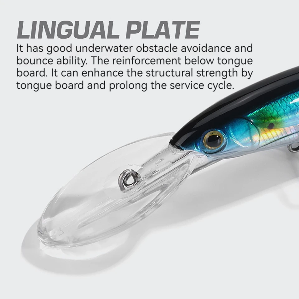 WALK FISH-cebos artificiales duros para Pesca, cebos grandes de 14cm/15,5 cm - imagen 5