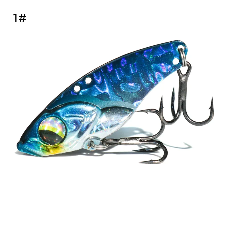 Cuchara vibrante Metal VIB para lucio – Crankbait de cobre - imagen 4