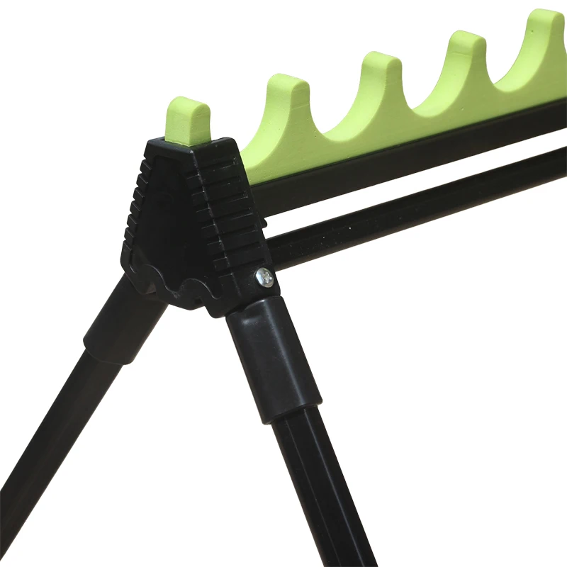 Soporte portátil para caña de pescar para 8 cañas, estante para caña de pescar al aire libre, soporte para caña de pescar - imagen 5