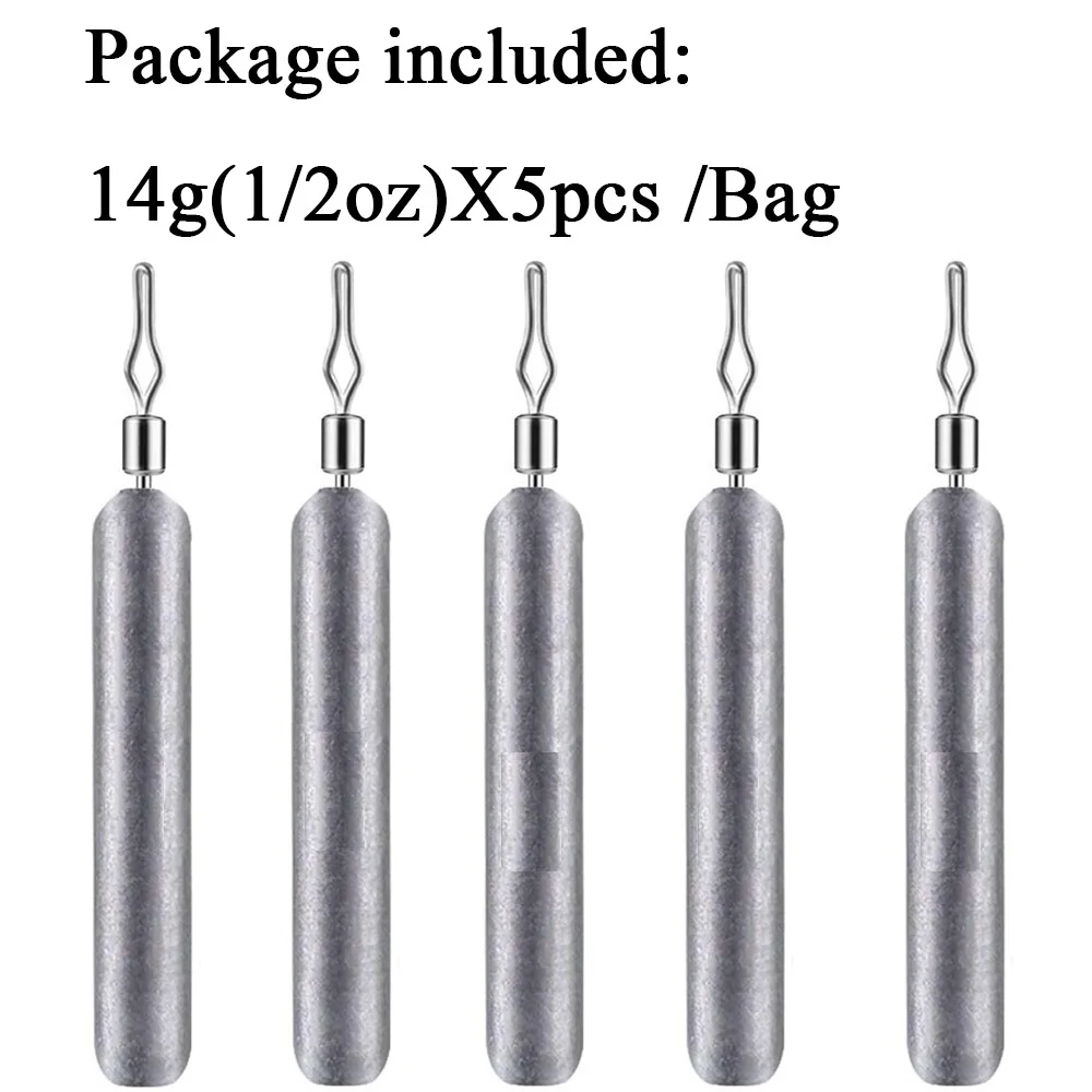 5pcs 14g sinkers