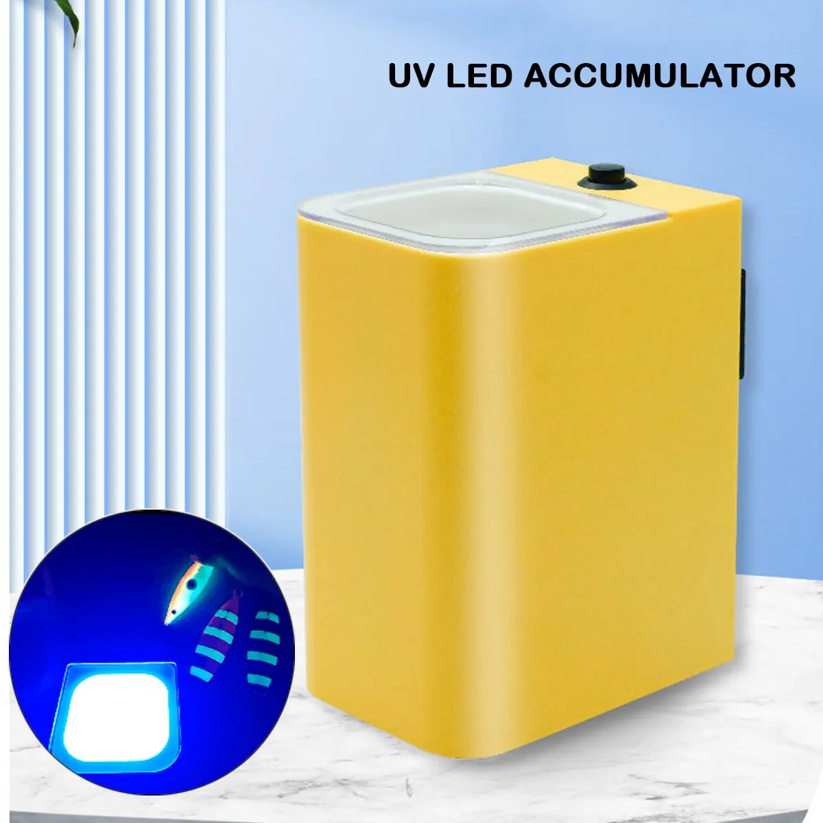 Acumulador UV LED para cebo blando – Flash nocturno pesca en mar - imagen 2