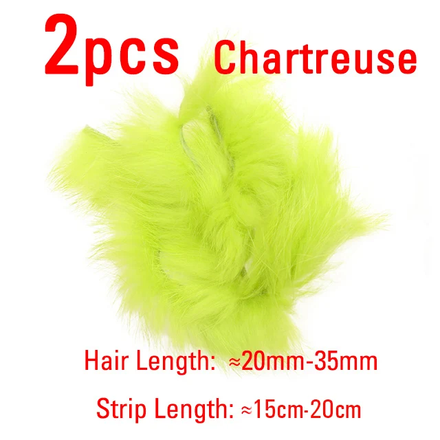 2PCS Chartreuse