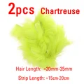 2PCS Chartreuse