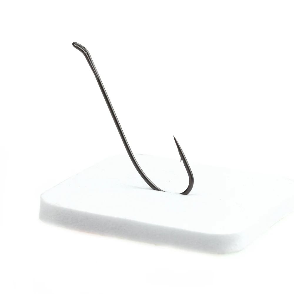 ICERIO 10 Uds SL53U gancho para mosca de salmón único bucle cónico upeye gancho para atar moscas de serpentina húmeda Material de moscas de salmón 10 # -2/0 # - imagen 5