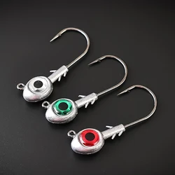 Walk Fish Jig Head ojo grande – Anzuelo antidesenganche para mar