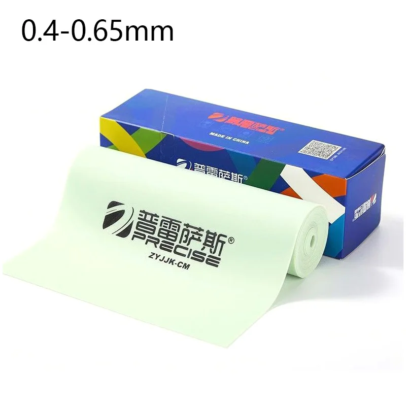 Banda de látex de 2 m/caja, 0,4-0,65mm, cian, goma anticongelante portátil de alta calidad, tirachinas para exteriores, tiro de caza - imagen 2