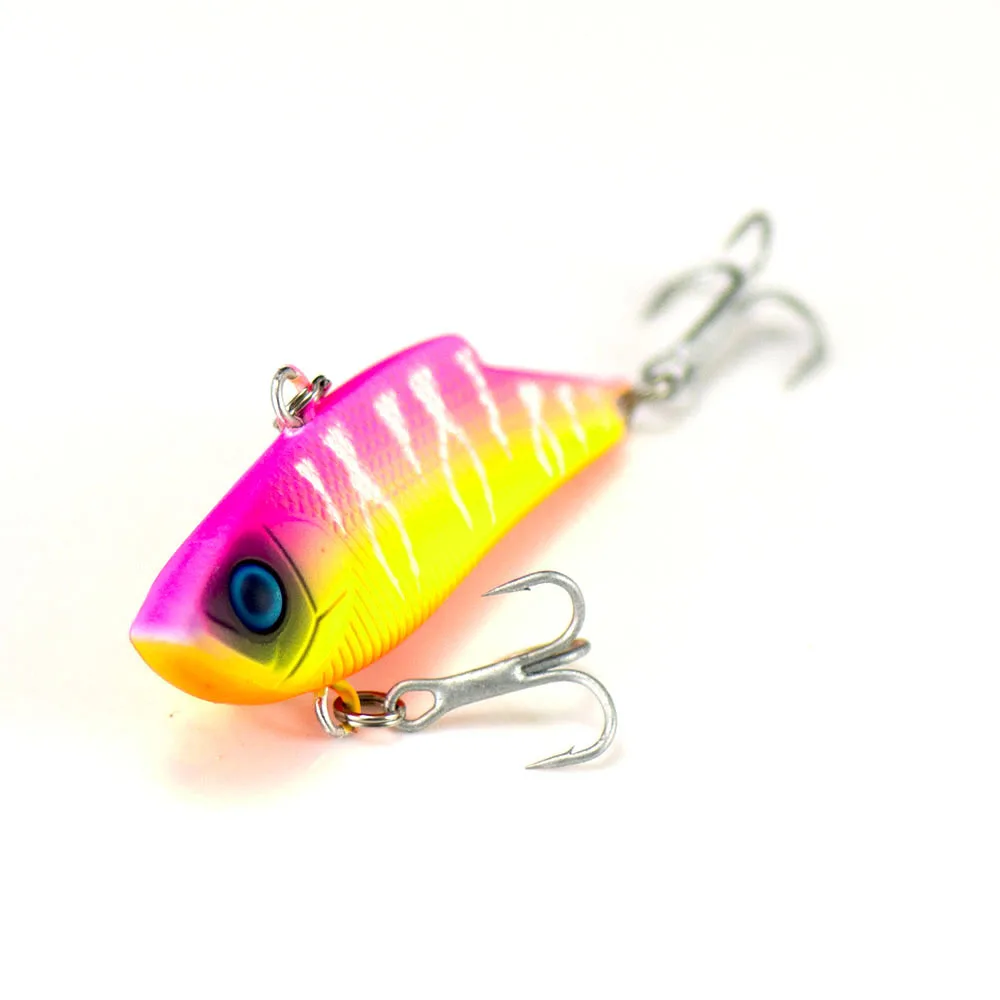 Señuelos de pesca con vibración Countbass 55mm 2-11/64 "10g 23/64 oz., hundimiento sin labios Crankbait Wobbler cebo duro Vib sonajero para lubina