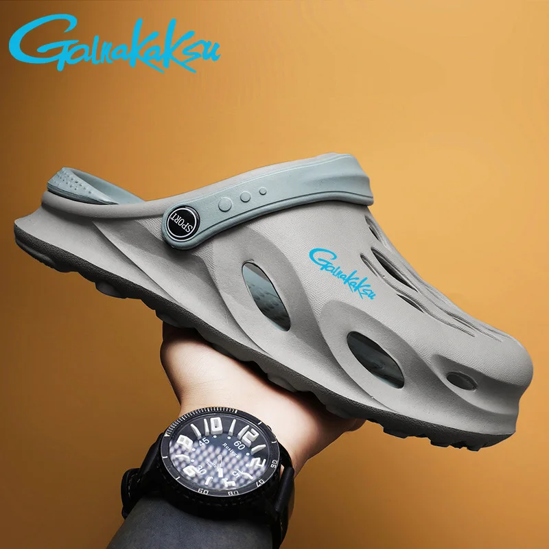 Zapatos de pesca hombre antideslizantes con suela gruesa - imagen 3