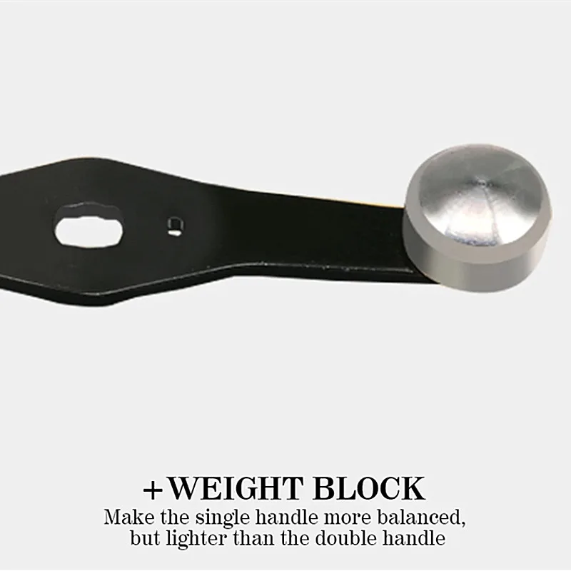 DEUKIO Mango Carrete 100mm Aluminio Perilla 38mm – Baitcasting DIY - imagen 4