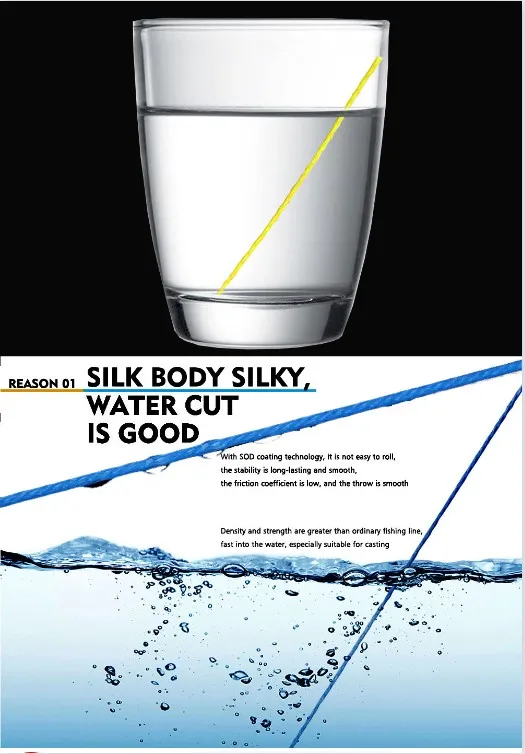 Sedal de pesca de carpa X8 PE, multifilamento trenzado, 300M, 500M, seda cruda japonesa, alta densidad, diámetro 0,14-0,50mm, resistente al desgaste - imagen 5