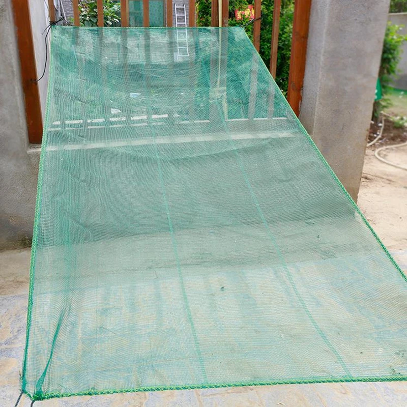 Red de pesca con agujero denso, esterilla de secado de apertura de 3Mm, red de pesca semiacabada, puede capturar todo tipo de peces pequeños y camarones - imagen 2