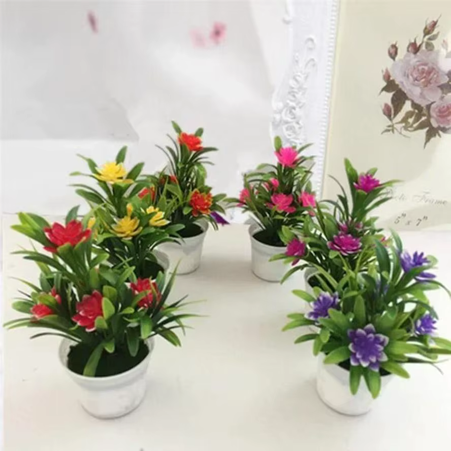 Flor Artificial Multicolor – Decoración para Bodas, Fiestas y Hogar