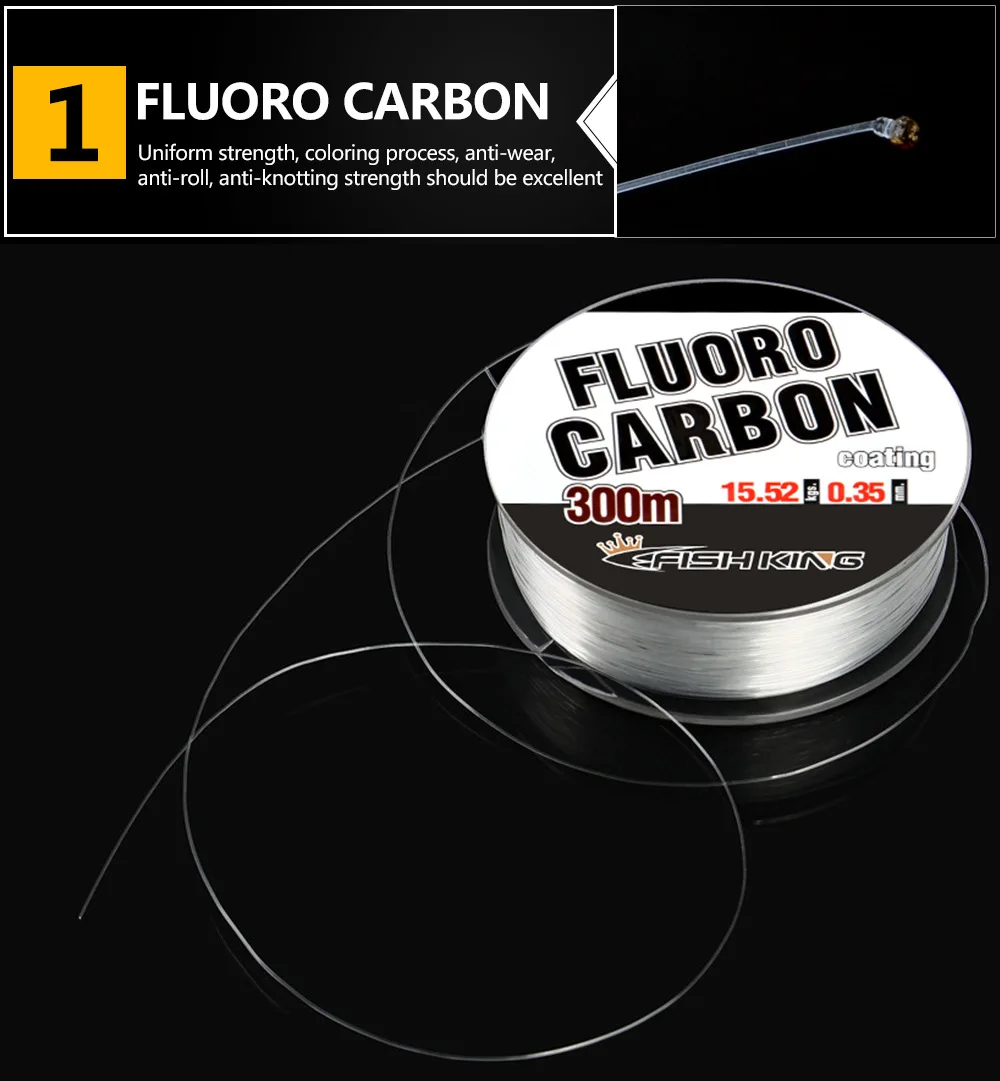 Fluorocarbono japonés - Bobina completa para pesca deportiva - imagen 5