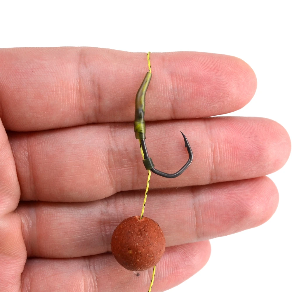 Línea de pesca de carpa, gancho suave, 8 hebras, 20m, línea trenzada leadcore, aparejo para el cabello, accesorios de pesca, aparejos terminales, 1 unidad - imagen 3