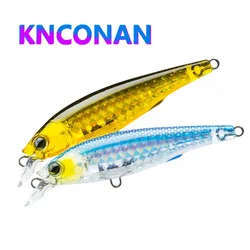 Señuelo flotante Wobbler para trucha y lubina con sonajero