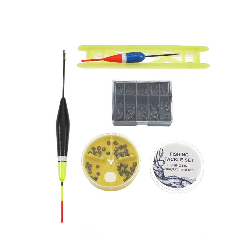 Aparejo de pesca flotante con plomo y anzuelo - imagen 5