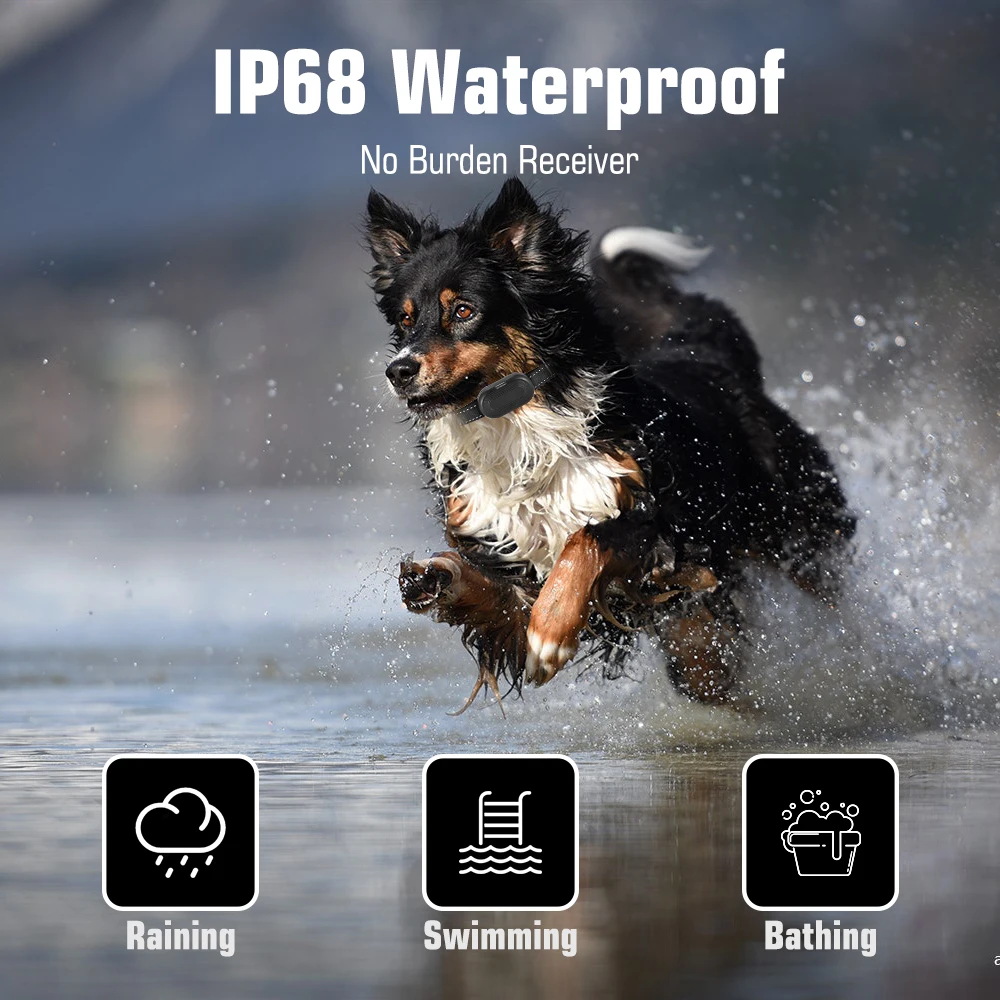 Collar de choque eléctrico recargable para perros con 3 modos de entrenamiento: vibración de choque y pitido para perros grandes, medianos y pequeños - imagen 5